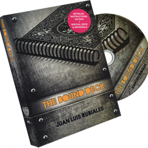 The Bound Deck DVD and Gimmick (Red) by Juan Luis Rubiales and Luis de Matos - DVD