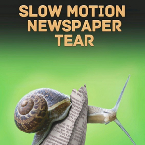 Nick Lewin's Ultimate Slow Motion Newspaper Tear - DVD