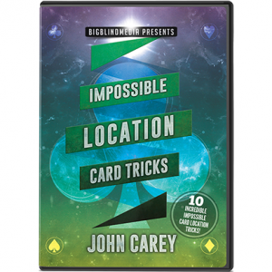 Impossible Location Card Tricks by John Carey - DVD