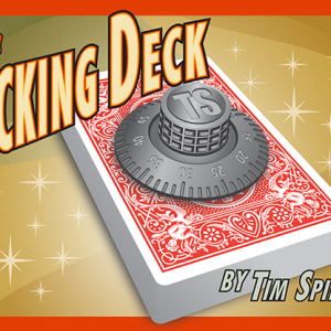 The Locking Deck (RED) by Tim Spinosa - Trick