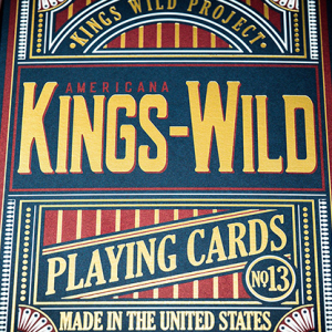 Kings Wild Americanas JUMBO Tuck Case Collectors Set Edition by Jackson Robinson