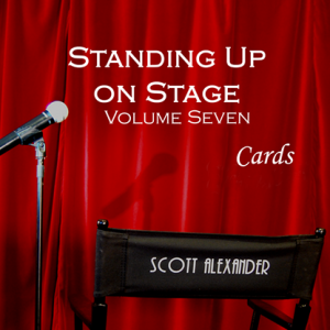 Standing Up On Stage Volume 7 CARDS  by Scott Alexander - DVD