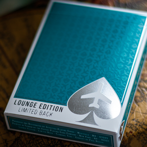 Limited Edition Lounge  in Terminal Teal by Jetsetter Playing Cards