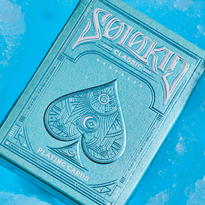 Solokid Cyan Playing Cards by SOLOKID Playing Cards