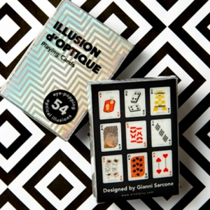 Illusion d'Optique Playing Cards by Art of Play