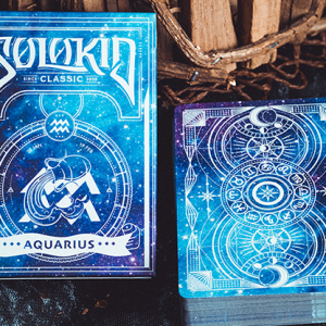 Solokid Constellation Series V2 (Aquarius) Playing Cards by Solokid Playing Card Co.
