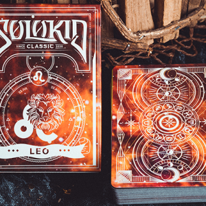 Solokid Constellation Series V2 (Leo) Playing Cards by Solokid Playing Card Co.