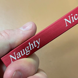 Naughty or Nice Divining Rod - by Santa Magic