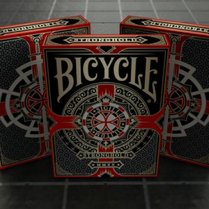 Bicycle Stronghold Crimson Playing Cards