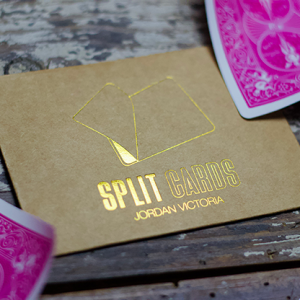 COLORED Split Cards 10 ct. (Fushia) by PCTC - Trick