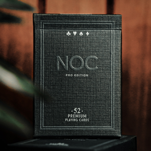 NOC Pro 2021 (Jet Black) Playing Cards