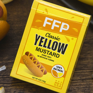 Mustard Playing Cards by Fast Food Playing Cards