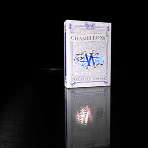 Chameleon Playing Cards (Blue) by Expert Playing Cards