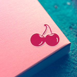 Cherry Casino House Deck Playing Cards (Flamingo Pink)