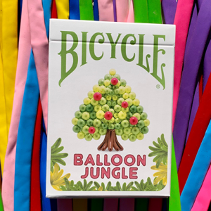 Stripper Bicycle Balloon Jungle Playing Cards