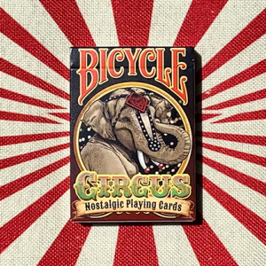 Stripper Bicycle Circus Nostalgic Playing Cards