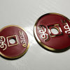 CHINESE COIN RED LARGE by N2G - Trick