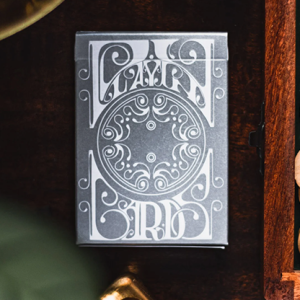 Smoke & Mirrors V8, Silver (Standard) Edition Playing Cards by Dan & Dave
