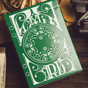Smoke & Mirrors V9 (Green Edition) Playing Cards by Dan & Dave