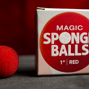 Magic Sponge Balls 4PK RED 1" by Murphy's Magic