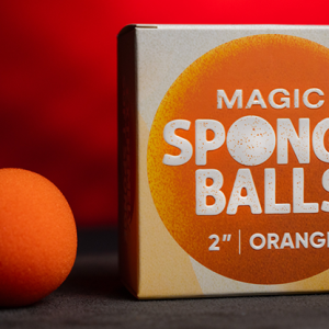 Magic Sponge Balls 4PK ORANGE 2" by Murphy's Magic