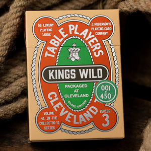 Gilded No.13 Table Players Vol.41 Playing Cards by Kings Wild Project