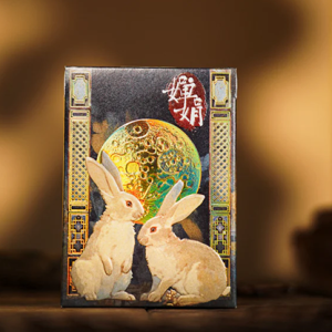 Round Moon Playing Cards by TCC Fashion