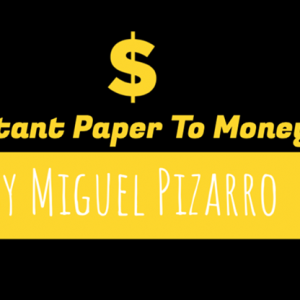 Instant Paper to Money (Japan) by Miguel Pizarro